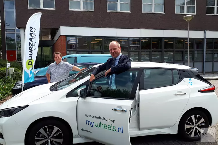 Elektrische deelauto voor buren en medewerkers gemeentehuis!