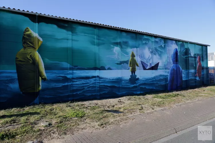 Street art route IJmuiden Rauw aan Zee uitgebreid met twee nieuwe werken