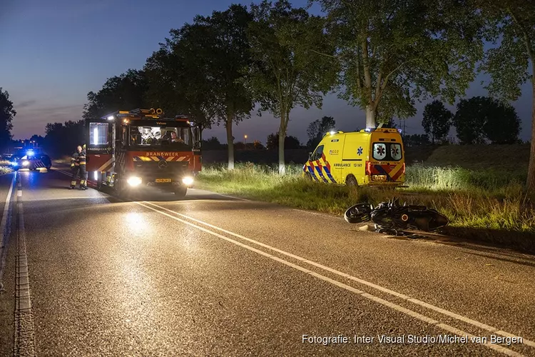 Motorrijders gewond bij valpartij op de N202 bij Velsen-Zuid