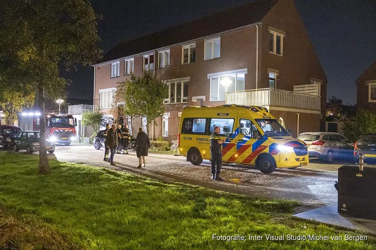 Hulpdiensten groots uitgerukt voor incident in woning Velserbroek