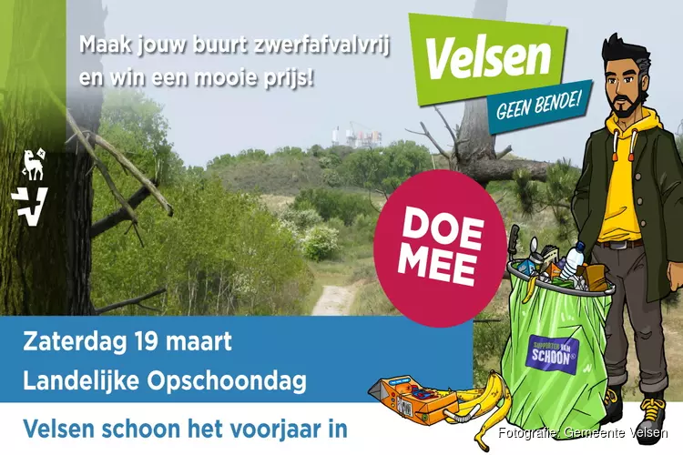 Maak jouw buurt zwerfafvalvrij en win een mooie prijs!