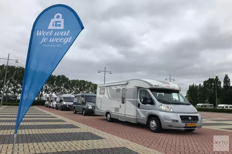 NKC organiseert in aanloop naar camperseizoen zes gratis camperweegdagen