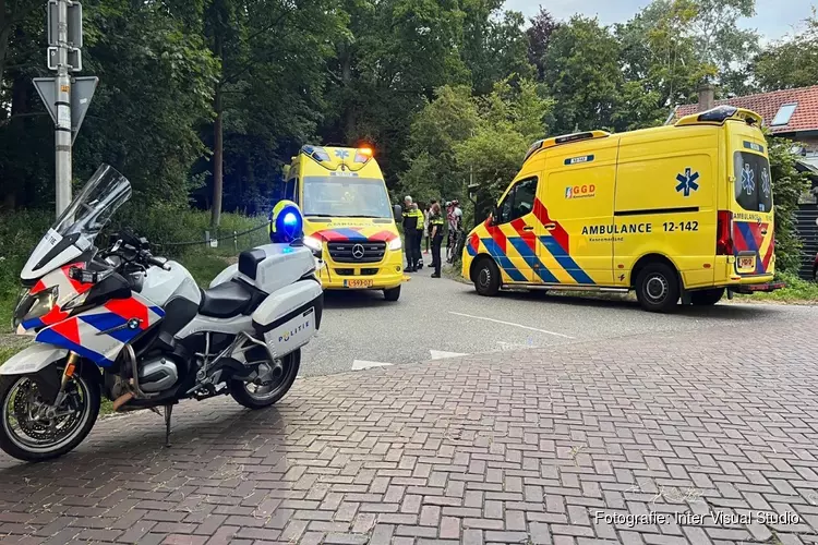 Wielrenner ernstig gewond in Santpoort-Noord