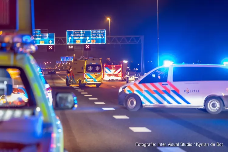 Ernstig ongeval op A9 ter hoogte van Boesingheliede