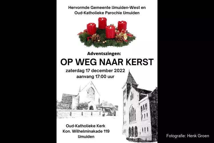 Oecumenische Adventsdienst te IJmuiden op 17 december