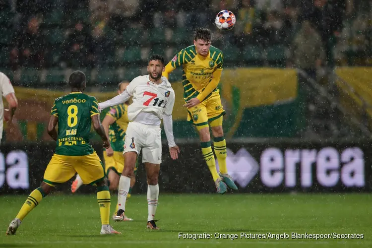 Telstar van de nul af na gelijkspel bij ADO Den Haag