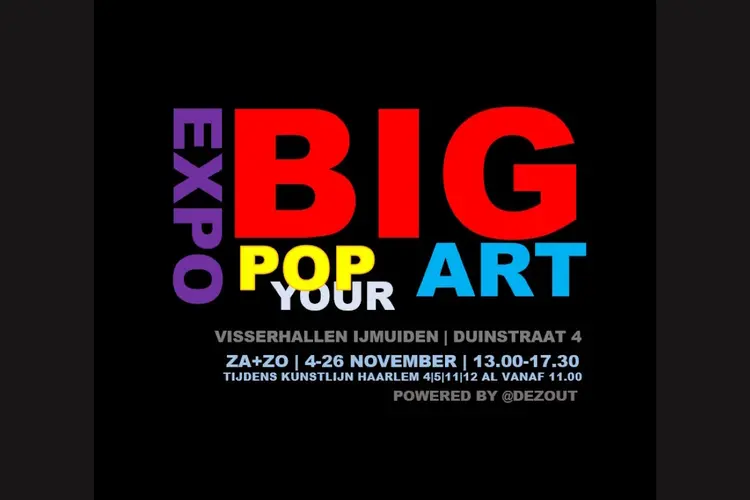 DE ZOUT presenteert ‘POP YOUR BIG ART’. Grootse kunst op een unieke rauwe locatie in IJmuiden