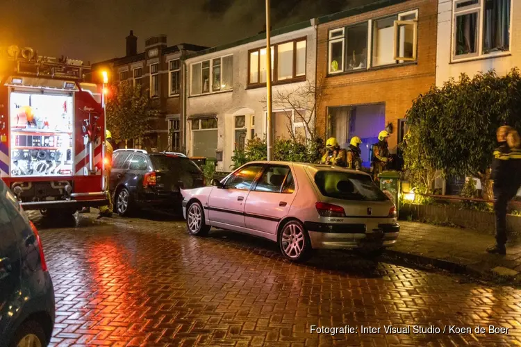 Bewoner naar ziekenhuis na brand in IJmuiden
