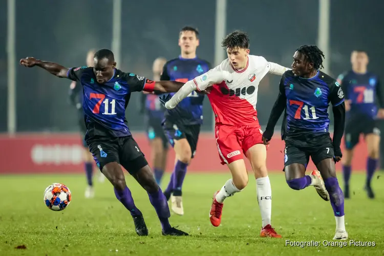 Telstar blijft op 0-0 steken bij Jong FC Utrecht