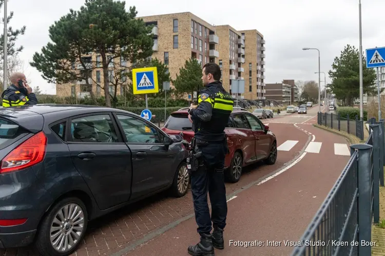 Twee gewonden bij kopstaartbotsing in IJmuiden