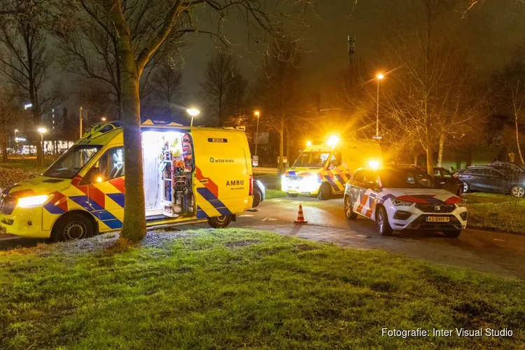 Twee gewonden op fietspad Santpoort-Noord