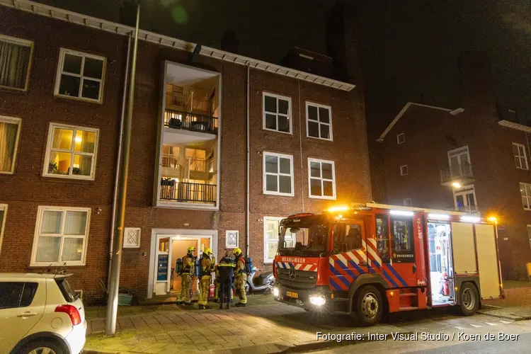 Verdachte omstandigheden in flat in IJmuiden, mogelijk vuurwerk afgestoken in bekend portiek