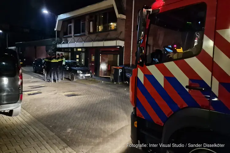 Korte brand in woning Velsen-Noord