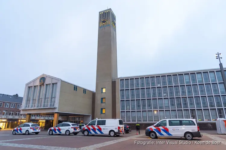 Controle in veiligheidsrisicogebied in IJmuiden
