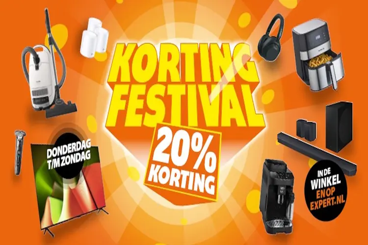 Het Korting Festival bij Expert: mis de grootste deals van het jaar niet!