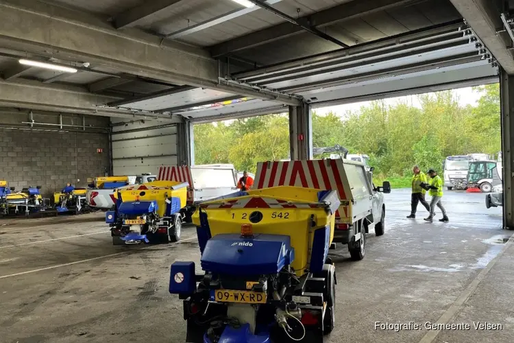 Voorbereidingen gladheidsbestrijding van start