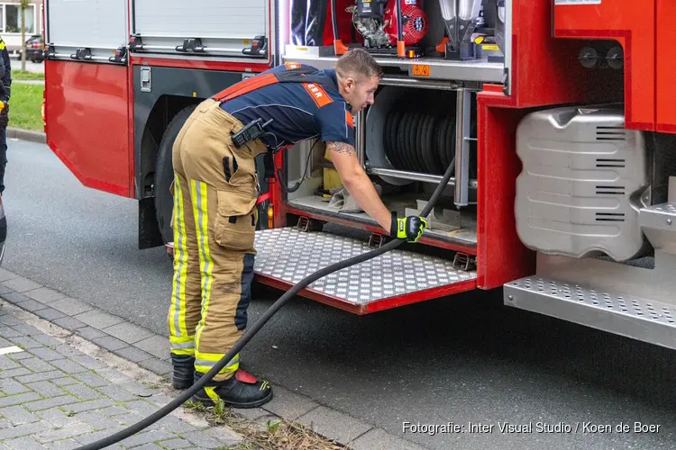 Brandmelding in appartement te IJmuiden