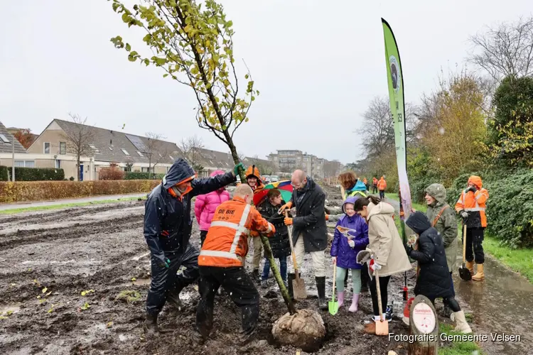 Plantestafette van start in Velsen