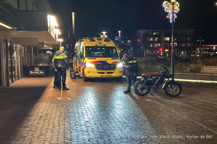 Fatbike-bestuurder gewond bij ongeval in IJmuiden