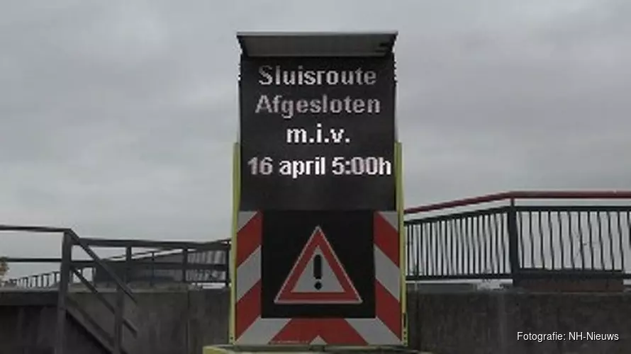 Afgesloten route over sluizencomplex IJmuiden: vijf vragen en antwoorden