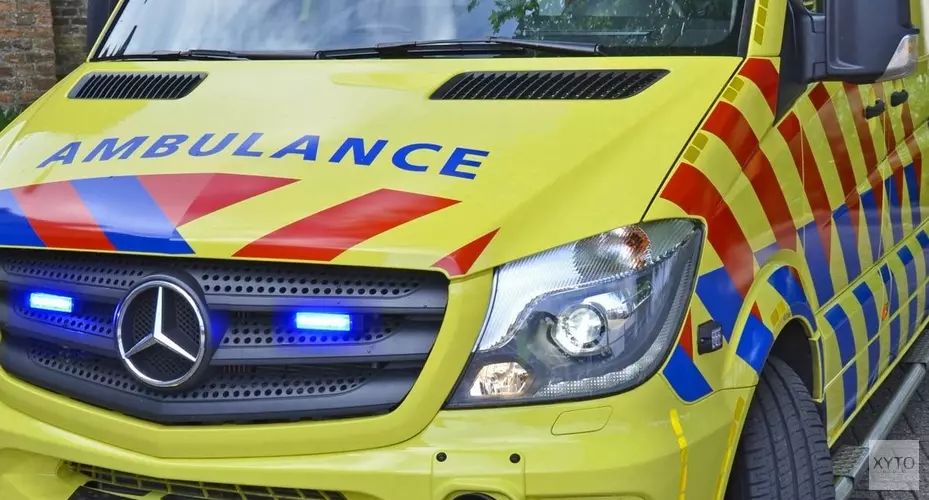 Automobilist en drie kinderen naar ziekenhuis na botsing tegen boom in Velserbroek