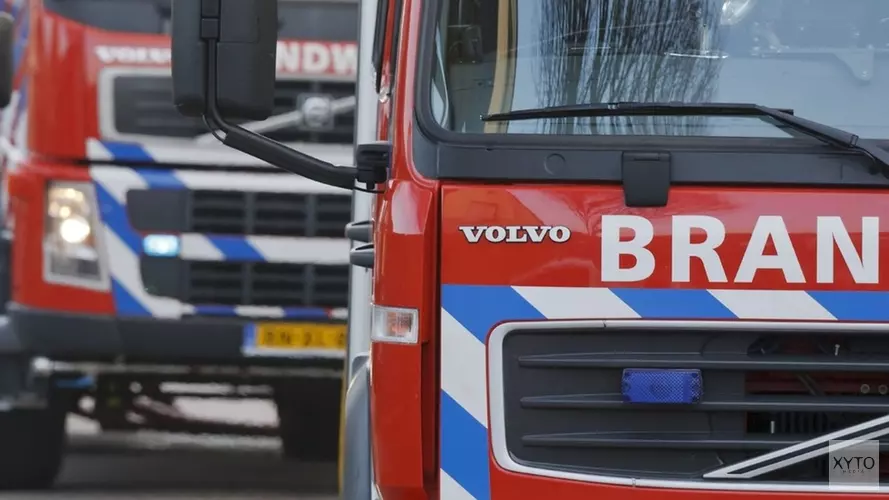 Grote schade door brand in portiekwoning Velsen-Noord