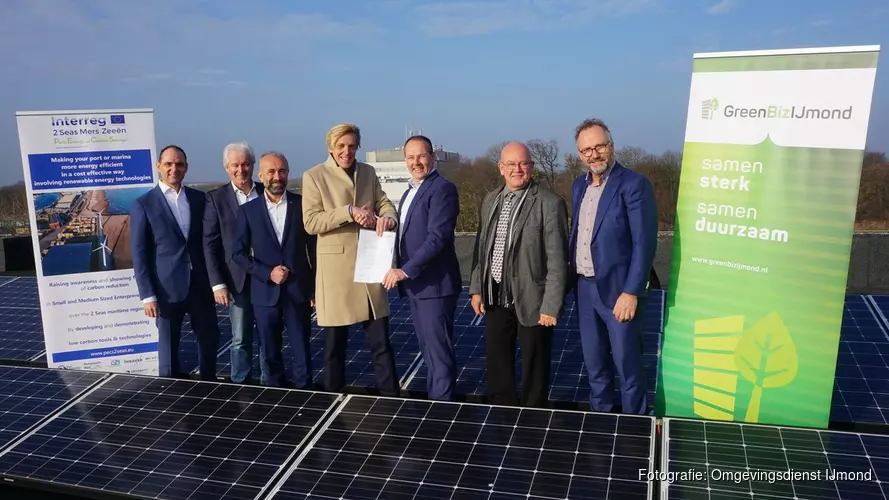 Lokale Energie Markt voor bedrijventerreinen in de IJmond