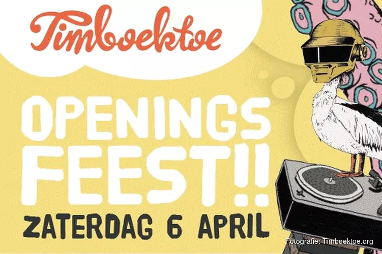 Zaterdag 6 april: Openingsfeest 2019