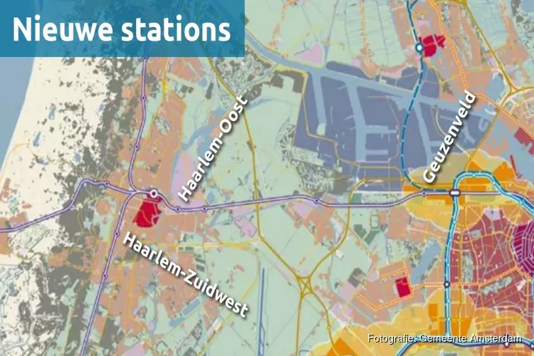 Ambtenaren denken aan nieuwe stations in Haarlem én elke 5 minuten een metro-trein