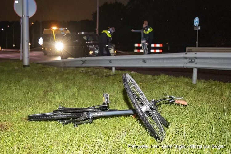 Fietser ernstig gewond na ongeval Rijksweg Velsen-Zuid