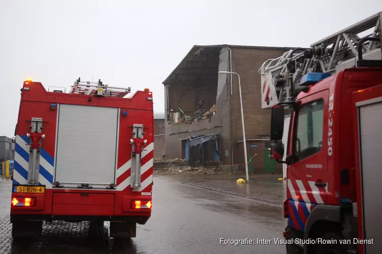 IJmuidense zag loods instorten: "Hij kwam in één keer als een zandkasteel naar beneden"